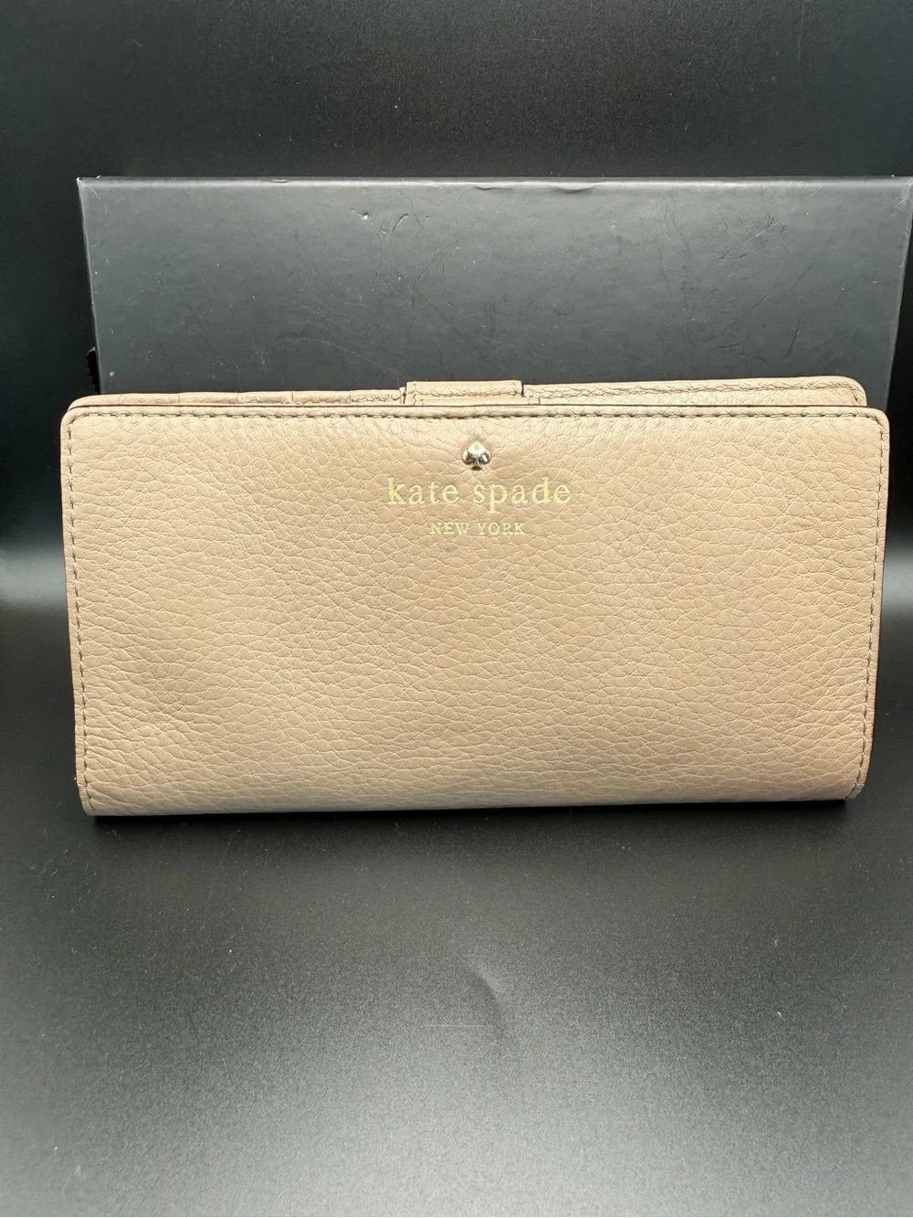 kate spade Blush Pebble Leather Continental Wallet